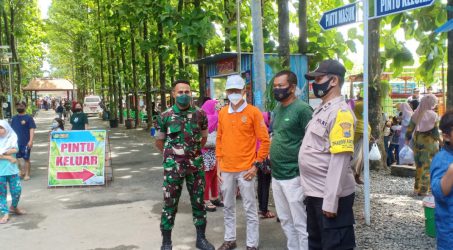 Petugas Gabungan Satgas Covid-19 Perketat Penerapan Prokes di Obyek Wisata Rodjo Tater