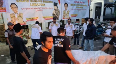 Satria dan Tidar Jatim Kirim Sembako Hingga Alas Tidur Bagi Korban Erupsi Semeru
