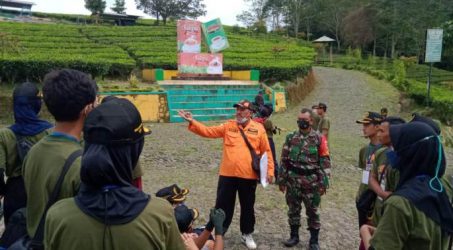 Kemah Bakti dan Jelajah Alam, Purna Paskibraka Brebes Dibekali Materi Manajemen Kebencanaan