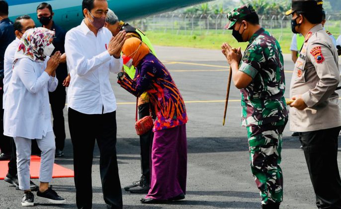 Pangdam IV/Diponegoro Dampingi Presiden RI Resmikan Bandara Ngloram