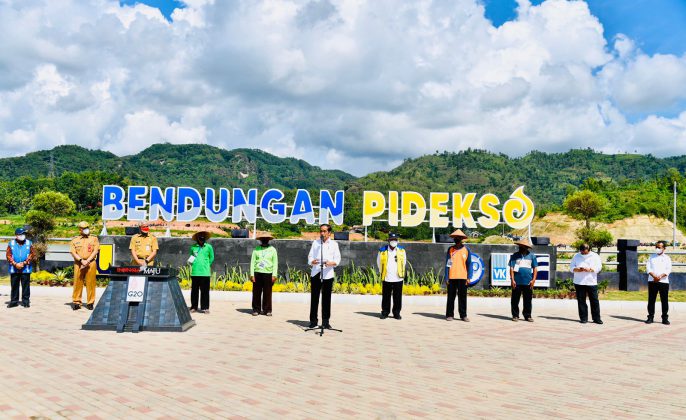 Diresmikan Presiden Jokowi, Sejumlah Petani Sampaikan Harapan Kehadiran Bendungan Pidekso