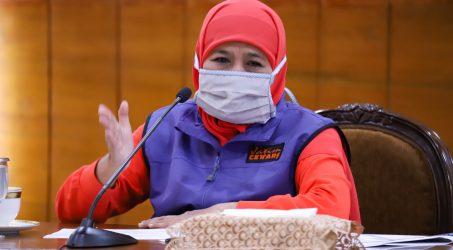 Gubernur Khofifah Tetapkan UMK 2022 di 38 Kabupaten/Kota di Jatim