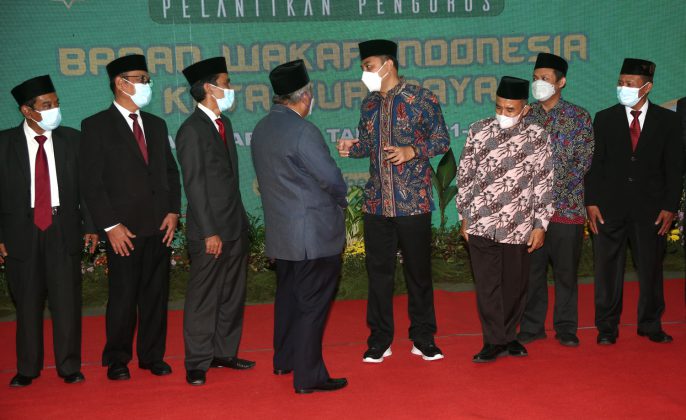 Pertama Kali dalam Sejarah, Pemkot Bentuk Badan Wakaf Indonesia Kota Surabaya
