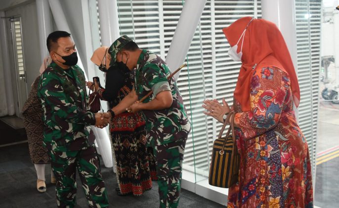 Kunker di Jawa Tengah, Kasad Disambut Pangdam IV/Diponegoro