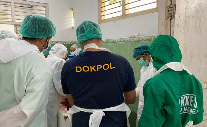 Dalami Sebab Kematian, Polres Tegal Lakukan Autopsi Dua Jasad Perempuan