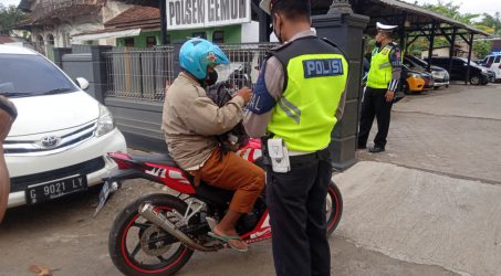 Satlantas Polres Kendal Gencar Razia Sepeda Motor Berknalpot Brong, Pelanggar Langsung Ditindak