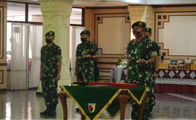 Tongkat Komando Danrem 083 Baladhika Jaya Beralih, Ini Pesan Pangdam