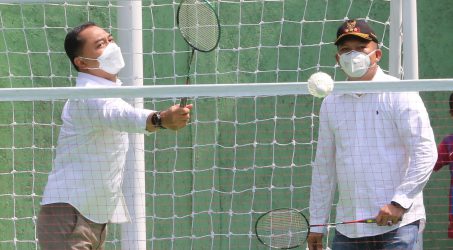 Wali Kota Eri Resmikan Lapangan Olahraga, Kini Ada 573 Lapangan di Surabaya