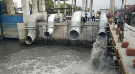 Atasi Genangan di Wiyung, Pemkot Surabaya Tambah Kapasitas Pompa Air