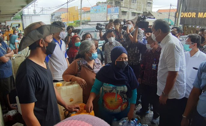 Enam Pasar Tradisional di Surabaya Dipasok Minyak Goreng Curah