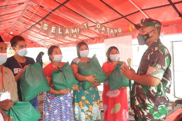 Danrem 083Baladhika Jaya, Kolonel Inf Yudi Prasetiyo langsung menggelar kunjungan kerja ke Kabupaten Lumajang, Jawa Timur.