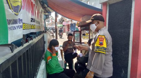 Pemalang Berstatus Level 2, Patroli PPKM dan Bagi Masker Digencarkan