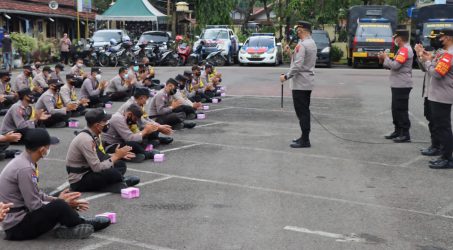 Kapolres Tegal Beri Arahan Personel Bhabinkamtibmas, Ingatkan Prinsip Tugas Adalah Pengabdian