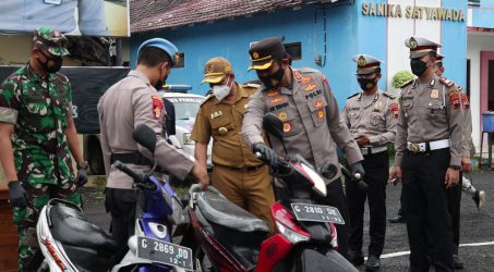 Polres Pemalang Kedepankan Upaya Persuasif, Pelanggar Copot Knalpot Brong Secara Sukarela