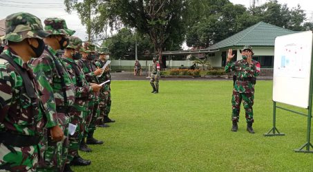 Asah Kemampuan Prajurit, Kodim 0712 Tegal Gelar UTP Umum