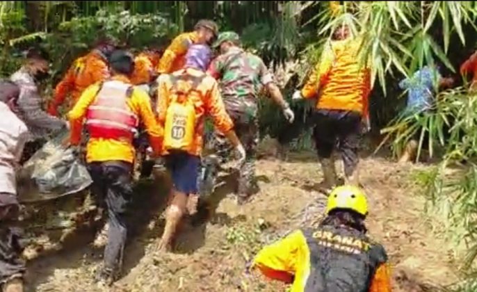 Jasad Petani Hanyut di Sungai Cibosole Brebes Akhirnya Ditemukan di Hari Ketiga Pencarian