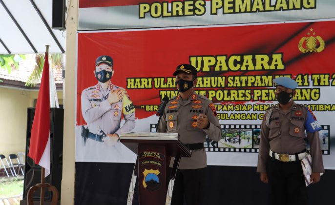 Kapolres Pemalang Berharap Satpam Ikut Antisipasi Omicron di Lingkup Kerjanya