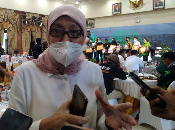 Kepala Dinas Kebudayaan, Kepemudaan dan Olahraga serta Pariwisata Kota Surabaya Wiwiek Widayati,