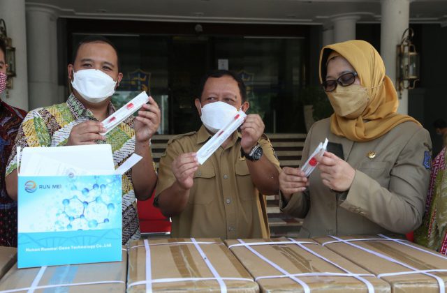 Pemkot Surabaya Terima Bantuan 10 Ribu VTM