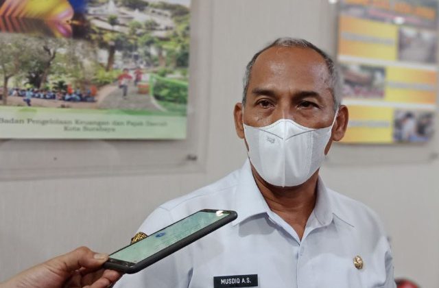 Masuk Triwulan Pertama, Realisasi Pajak Daerah di Kota Surabaya Tembus Rp 579,7 Miliar
