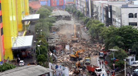 TPS Pasar Turi Tuntas Dibongkar Bekas Lahan Bakal Difungsikan jadi Akses Jalan