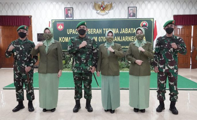 Danrem 071 : Pejabat Baru Harus Dapat Menjadi Prajurit Adaptif