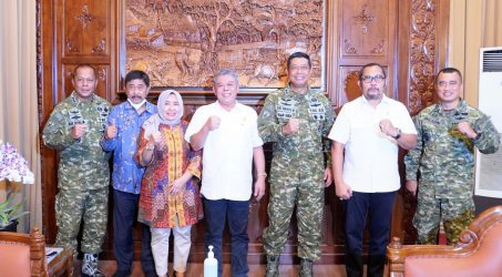 Jalin Sinergitas Antar Lembaga. DPRD Jatim Terima Kunjungan Pangdivif II Kostrad