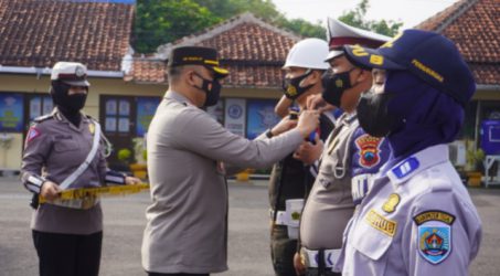 Polres Tegal Gelar Pasukan Operasi Patuh Candi 2022