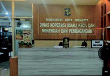 Kantor dinas koperasi usaha kecil menengah dan perdagangan Kota Surabaya
