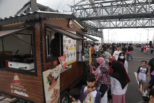 food Truck yang hadir CFD Jembatan Suroboyo
