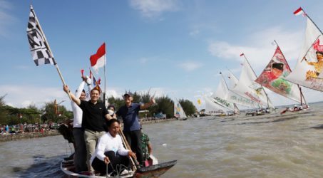 Sukses sedot animo masyarakat, lomba perahu layar tradisional bakal jadi event tahunan