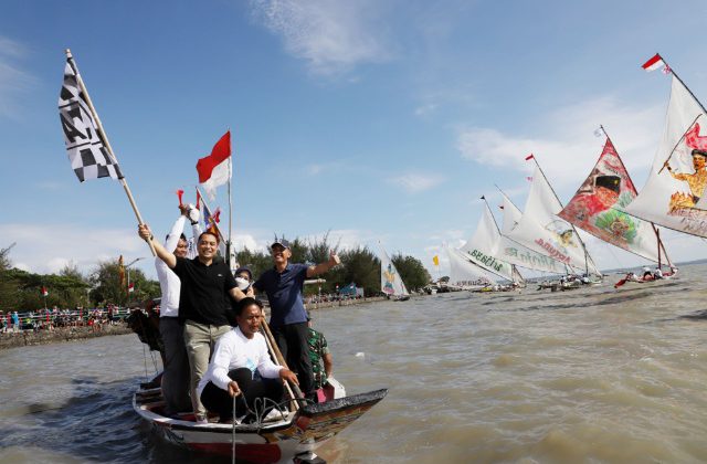 Sukses sedot animo masyarakat, lomba perahu layar tradisional bakal jadi event tahunan