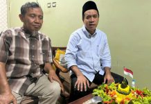 Imam syafi'i anggota komisi A DPRD Surabaya saat merayakan HUT Ke 77 RI bersama eks Napiter di Surabaya