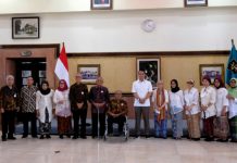 Kunjungan guru beaar FIB UGM ke Pemkot Surabaya