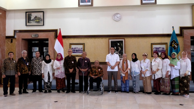 Kunjungan guru beaar FIB UGM ke Pemkot Surabaya