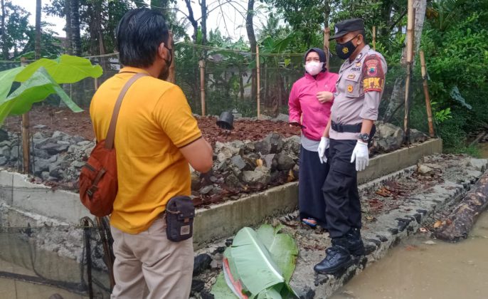 Polisi buru pelaku pembuang jasad bayi perempuan di pekarangan rumah warga