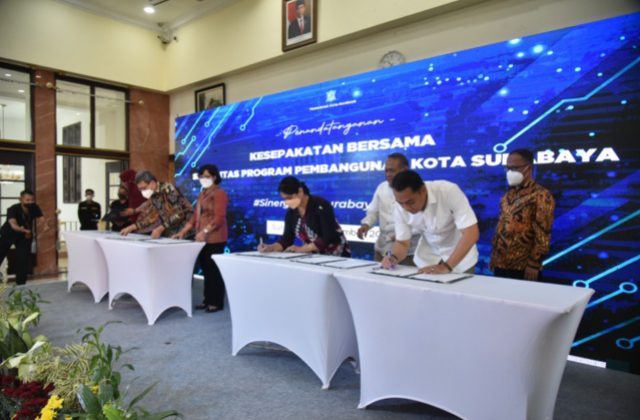 Wujudkan sinergi membangun kota Pemkot Surabaya Gandeng 20 perguruan tinggi swasta