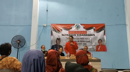Fraksi PDIP Sampaikan peran Pancasila dalam mewujudkan kesejahteraan sosial masyarakat lewat wawasan kebangsaan