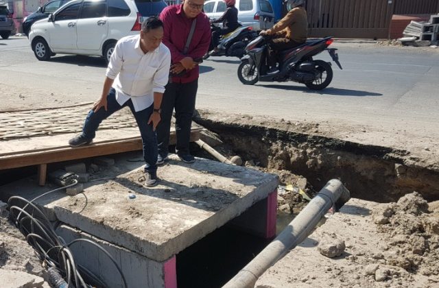Pipa PDAM di 5 zona pelayanan rusak akibat pemasangan box culvert
