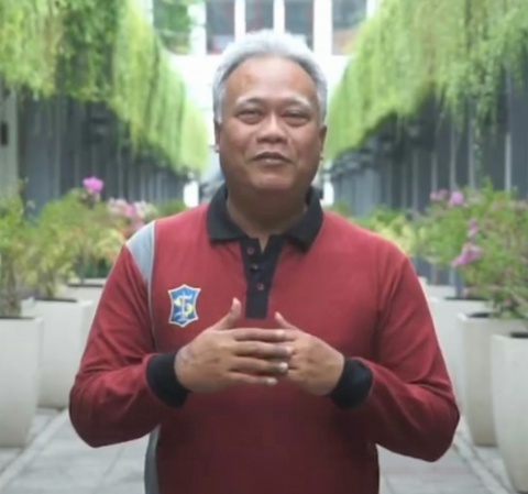 Kepala Dinas Sumber Daya Air dan Bina Marga Kota Surabaya Lilik Arijanto