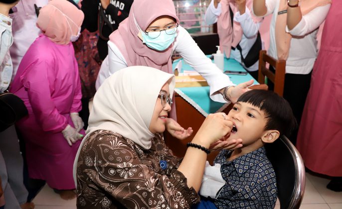 82,34 Persen Balita di Surabaya Sudah Imunisasi