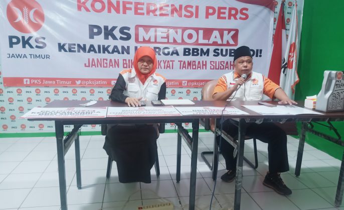 Jangan Bikin Susah Rakyat, PKS Jatim Desak Presiden Jokowi Harus Batalkan Kenaikan BBM