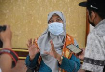 Ketua Tim Kerja Penyehatan Pangan Direktorat Penyehatan Lingkungan Kemenkes Tutut Indra W