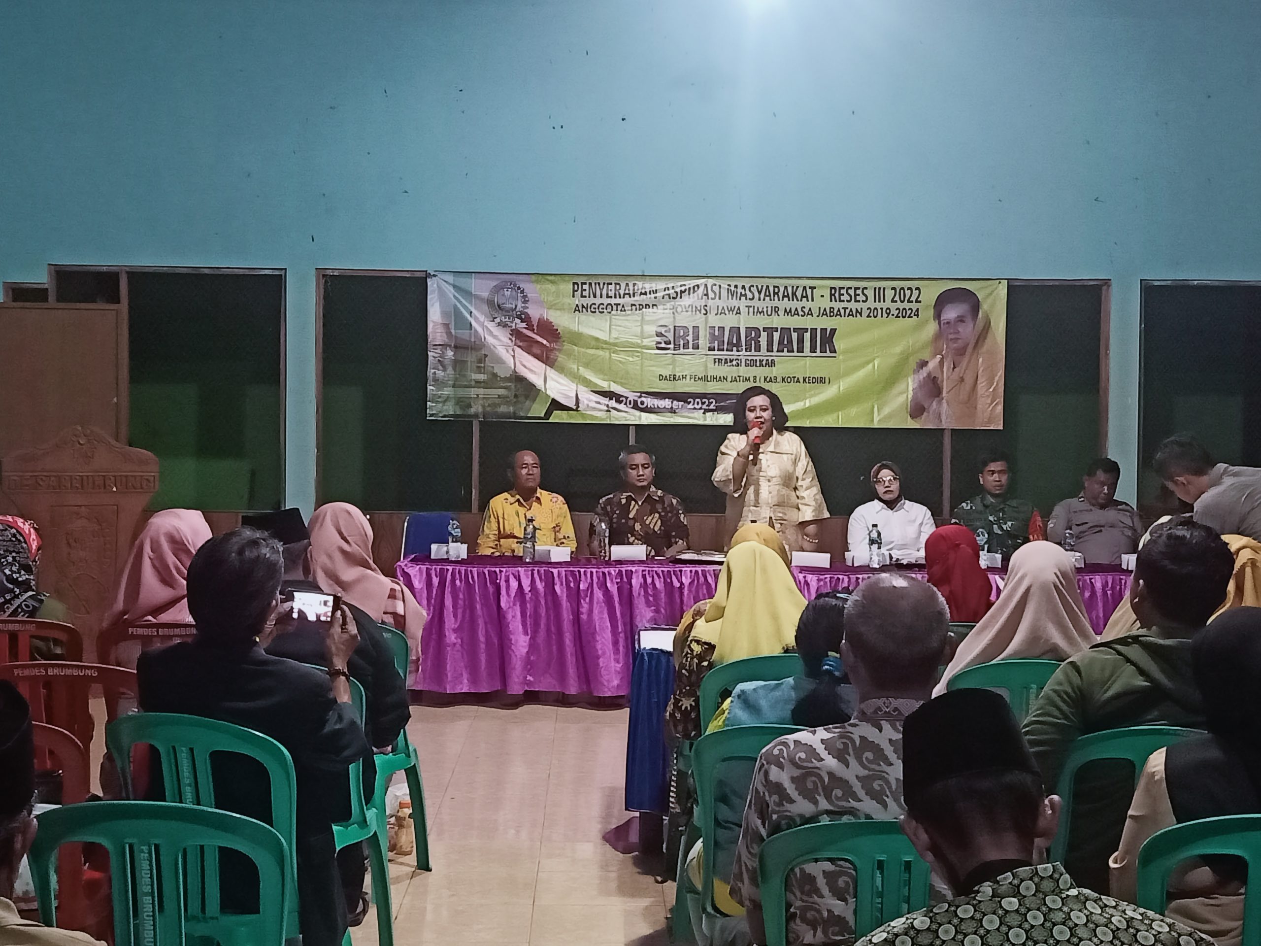 DPRD Jatim, Sri Hartatik Minta Pemkab dan Pemprov Bersinergi Perbaiki Jalan Rusak di Kediri