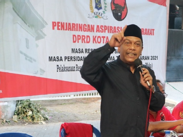 Kepala Badan Pemenangan Pemilu (Bappilu) PDIP Kota Surabaya, Anas Karno