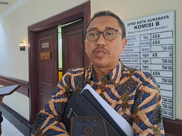 Direktur Utama PDAM Surya Sembada Kota Surabaya, Arief Wisnu Cahyono