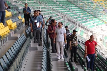 Akses disabilitas di stadion GBT disempurnakan