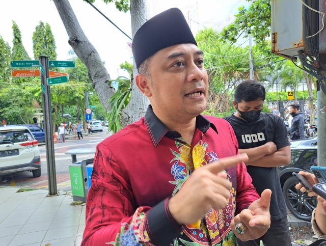 Wali kota Surabaya Eri Cahyadi meminta keoada orang tua untuk pro aktif dama menjaga naka-anaknya agar tidak terjangkit diabetes militus