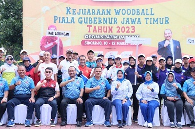 Melalui Kejuaran Piala Gubernur Jawa Timur 2023 Populerkan Olahraga Woodball