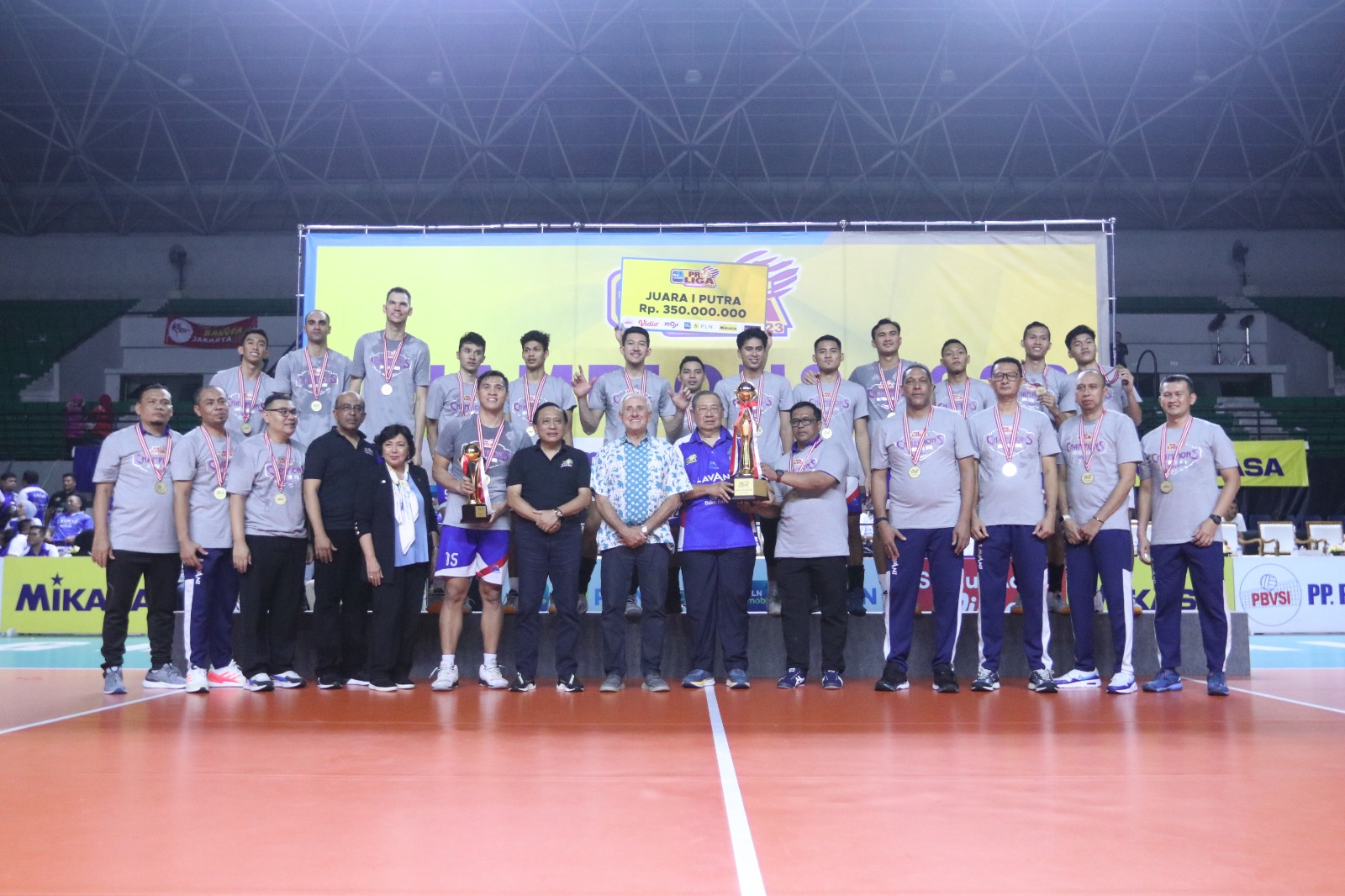 LavAni Pertahankan Gelar Proliga PLN Mobile 2023 Usai Kalahkan Bhayangkara Presisi